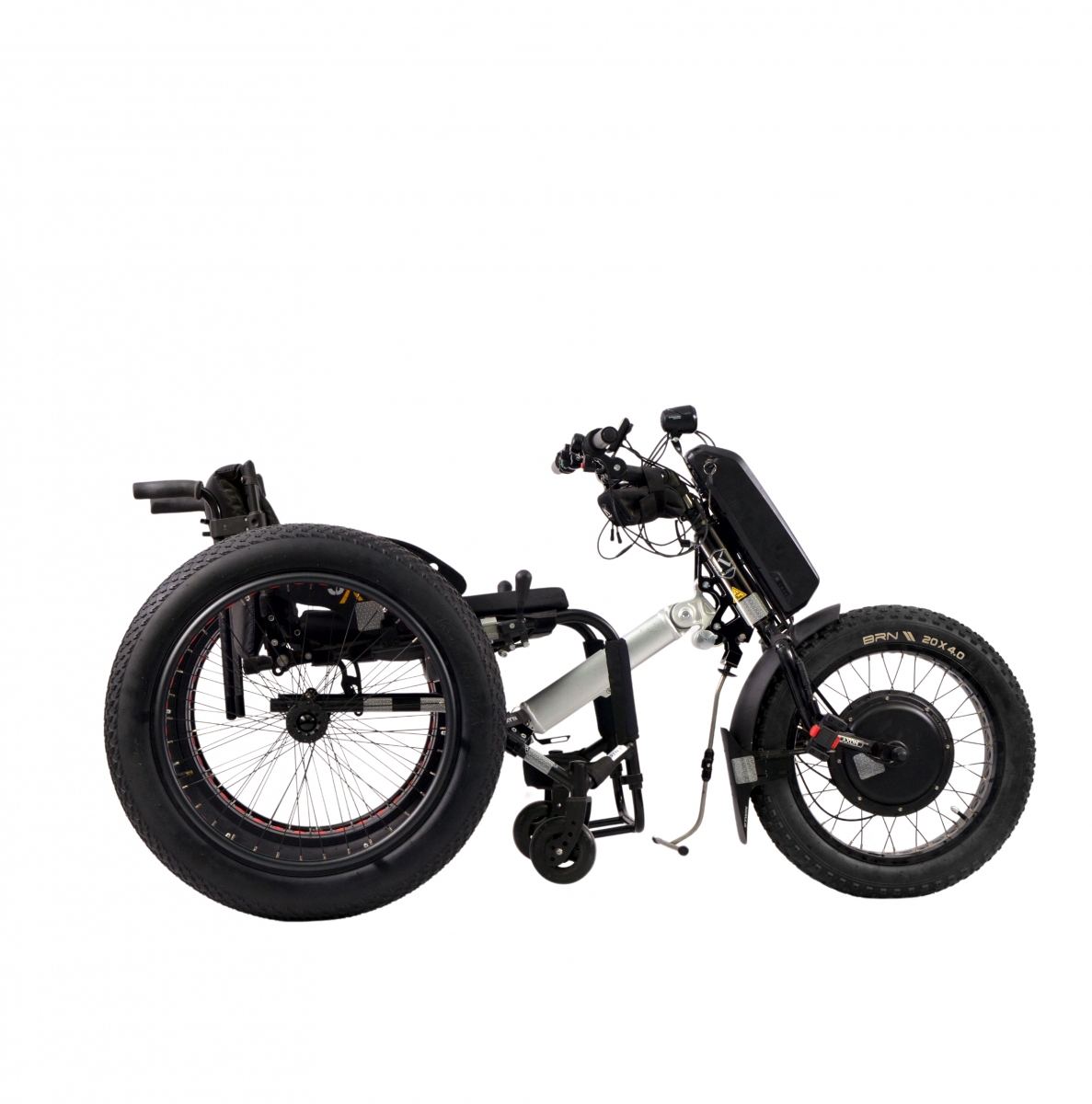 Przystawka elektryczna do wózków manualnych - paraplegia KLAXON KLICK Monster