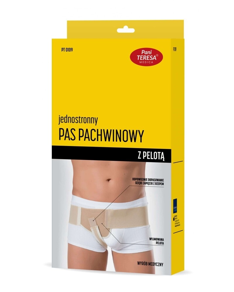 Jednostronny Pas pachwinowy z pelotą (P i L)