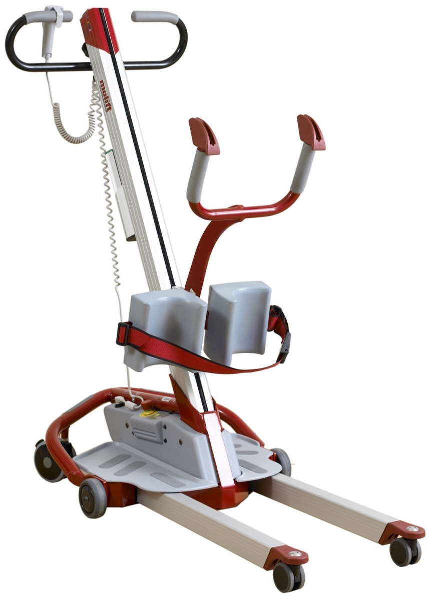ETAC MOLIFT QUICK RAISER 2 Ramię U - aktywny podnośnik z pozycji siedzącej do stojącej do 160 kg z elektrycznie regulowanymi nogami