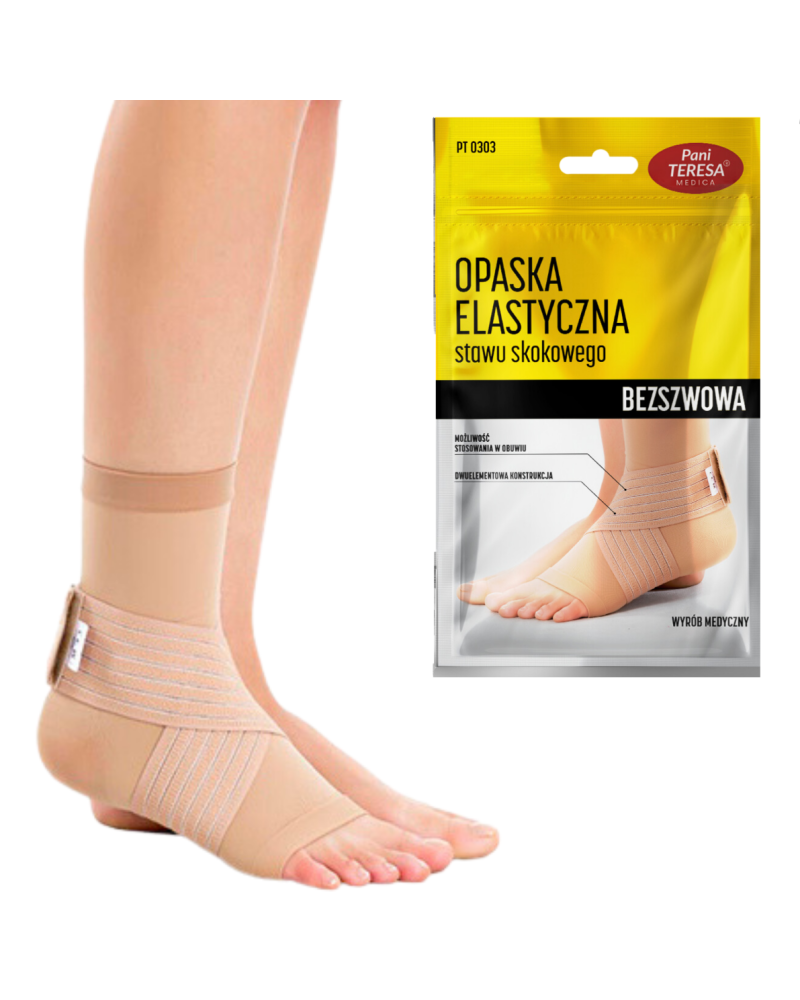 Opaska elastyczna stawu skokowego – bezszwowa