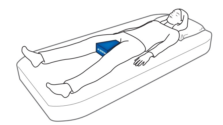 SYSTAM Klin odwodzący kończyny dolne stabilizujący miednicę - Hip abduction Wedge