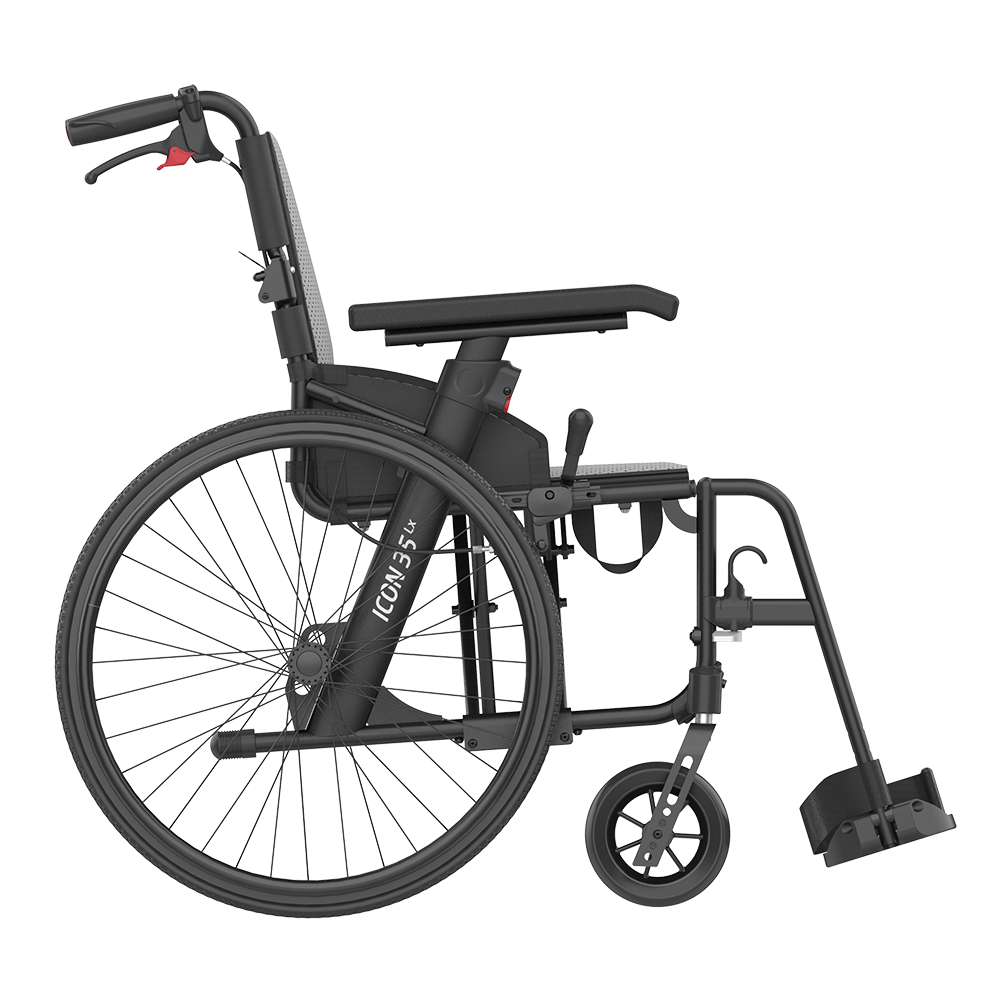 ICON 35 LX Wózek inwalidzki transportowy