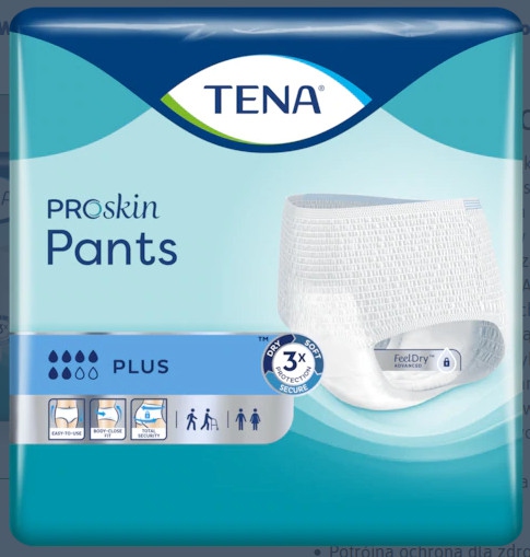 Majtki chłonne TENA Pants Proskin Plus L 30szt