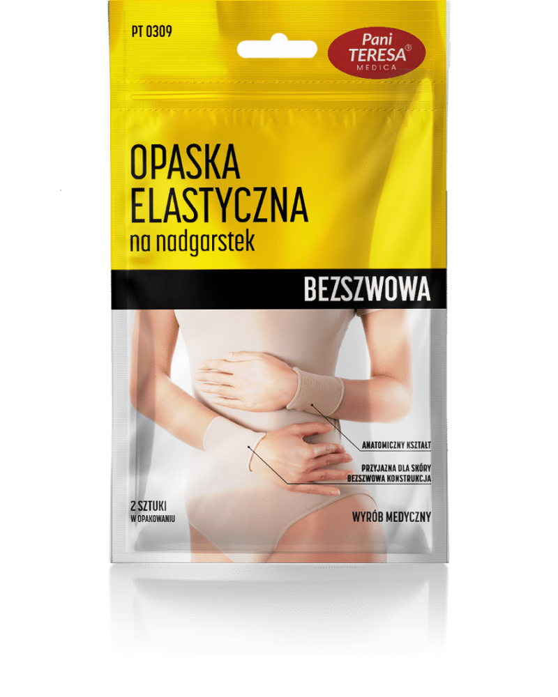 Opaska elastyczna na nadgarstek – bezszwowa