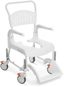 ETAC CLEAN Wózek inwalidzki z funkcją toalety i regulacją wysokości siedziska (47,5-60 cm) 4 hamulce