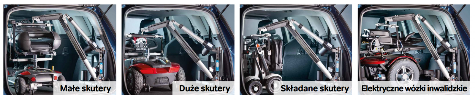 Podnośnik do wózków i skuterów inwalidzkich Smart Lifter LM